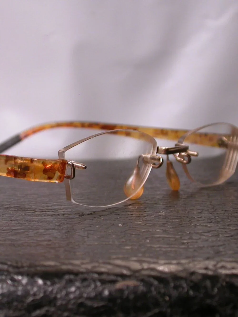 Kazuo Kawasaki Frames Blonde Tortoise Eyeglasses Made in Japan